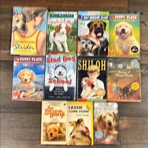 Children's Dog Story Book Collection Lot Of 11